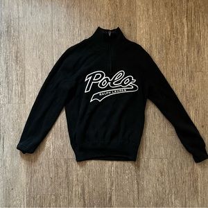 Ralph Lauren Polo
Half-zip Turtleneck 
Black
Size M